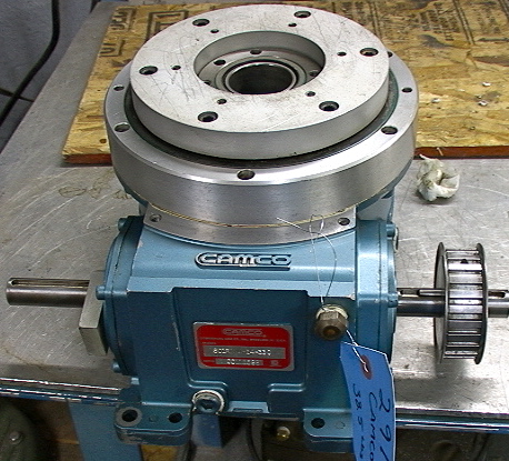 CAMCO Roller Gear Index Drive Right Angle Thru-hole Gearbox