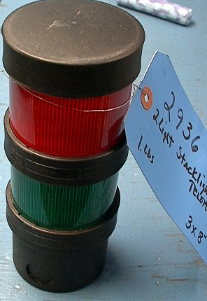 Red & Green status indicator lights by Telemecanique