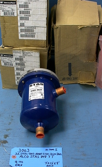 STAS Steel Take Apart Filter Drier Shell Model # STAS-487T - Click Image to Close