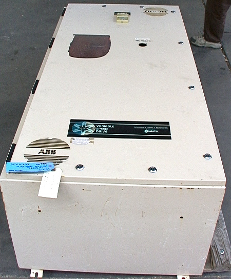 ABB Group Climatic 100 HP VFD Inverter AC Motor Drive Model # AC - Click Image to Close