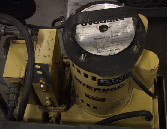 ENERPAC 1hp 10K 10,000 psi Electric Hydraulic Power Unit Model - Click Image to Close