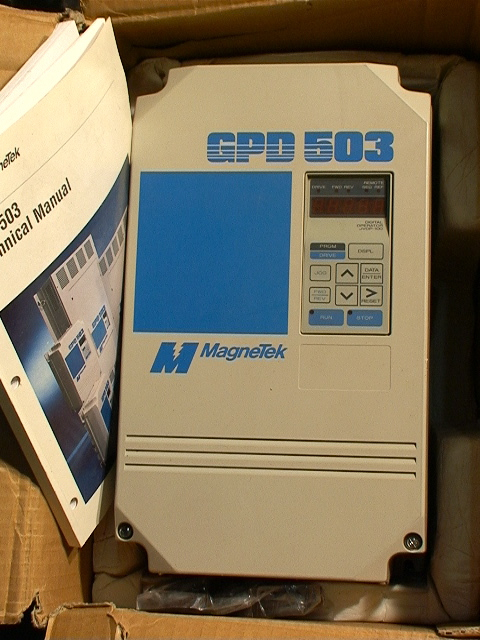 Magnetek GPD503 10HP VFD Inverter AC Motor Drive New In Box With - Click Image to Close