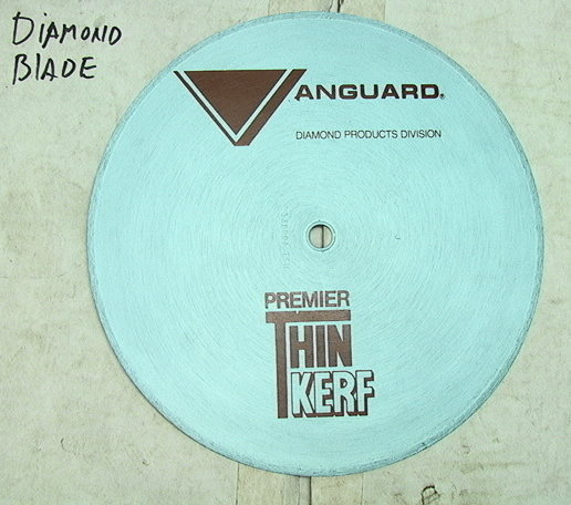 NIB Vanguard Premier Thin Kerf 10" Diamond Blade