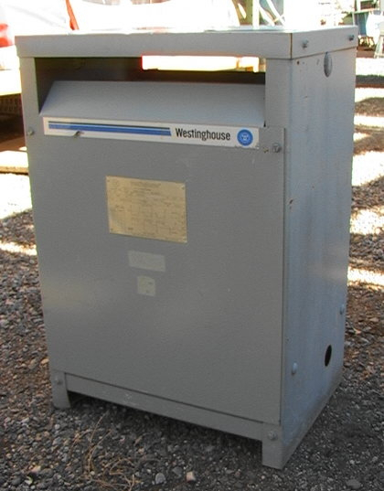 Westinghouse 30KVA Three Phase Transformer 480-208/120 Style # - Click Image to Close