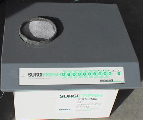 SurgiFresh Multi-Stage (10) Air Enhancement System by SurgiMedic - Click Image to Close