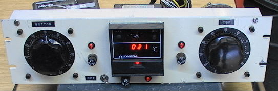 Dual-Zone Temperature Controller 2 Variac & Omega Digital Type K