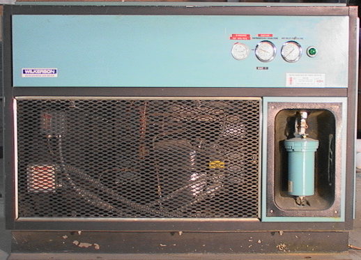 Refrigerated Compressed Air Dryer Wilkerson 100-140 CFM