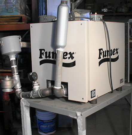 Large Fumex F15 Solder Welding Fume Extractor