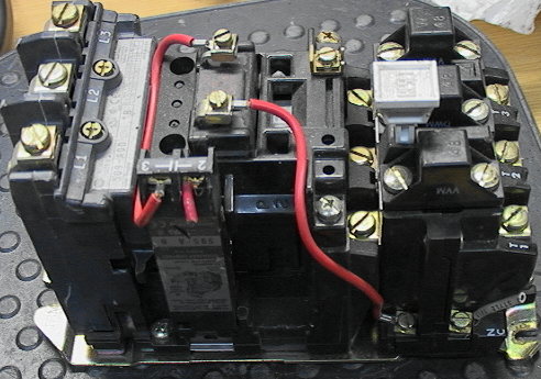 AB 509-AOD Motor Starter Contactor Relay + Heaters S-0