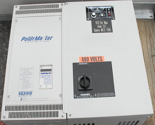 Omron IDM PowrMaster VT346015-X1 AC Drive Motor Speed Control - Click Image to Close