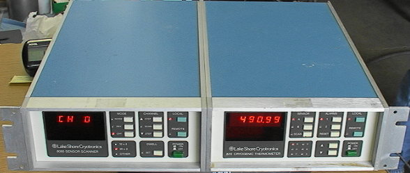 LakeShore Cryotronics 820 and 8085 Cryogenic Thermometer and Sen