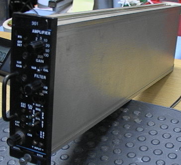 Pacific Instruments Model 8255 301 Amplifier Plug-in Module