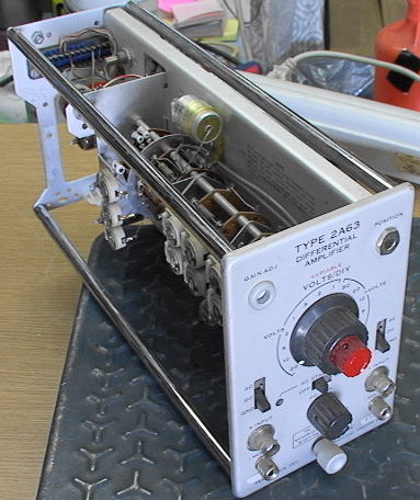 Tektronix Tek Type 2A63 Differential Amplifier Oscilloscope