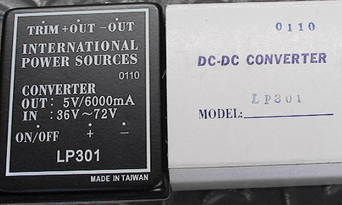International Power Sources Model LP301 DC-DC Power Converter - Click Image to Close