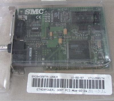 SMC Etherpower 32BT PCI Card - Click Image to Close