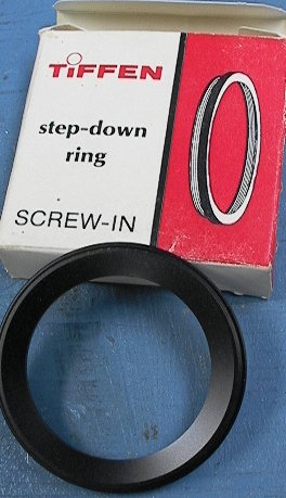 Tiffen Screw-In Step-Down Ring 62 To 49. - Click Image to Close